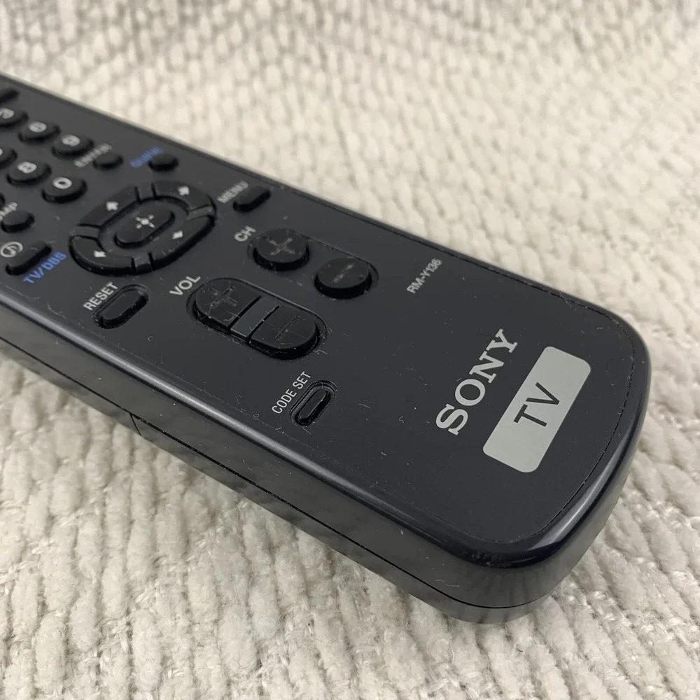 SONY RM-Y136 TV Remote Control unit Tested! Genuine OEM part Replacement Black‎